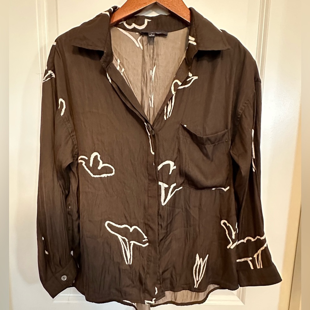 Long sleeve blouse